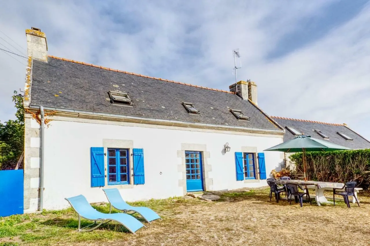 Semesterbostad La Maison Aux Volets Bleus De Prat An Ilis A 900M De La Plage Du Guilvinec